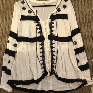 Free people boho top!